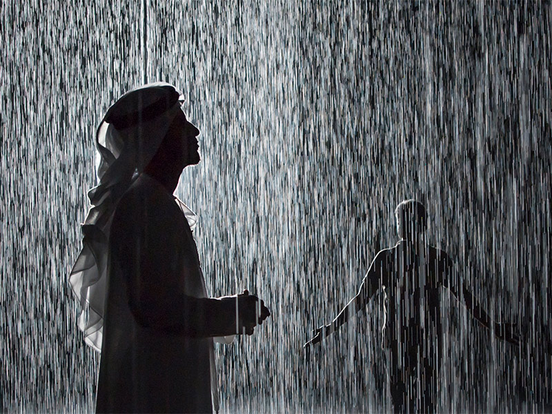 "الغرفة الماطرة" مشروع سياحي ترفيهي جديد في الشارقة
